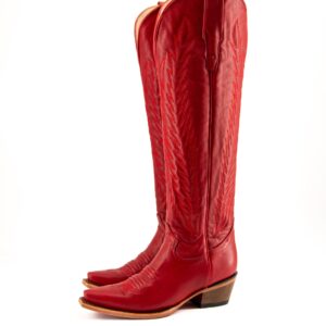 RED COWBOY BOOTS
